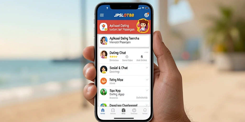 Tampilan utama JPSLOT88 yang intuitif dan mudah digunakan untuk mencari pasangan.