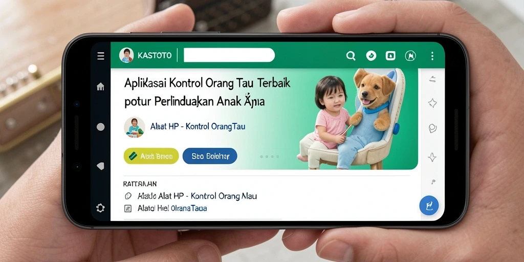 Tampilan antarmuka KASTOTO yang intuitif dan mudah digunakan.