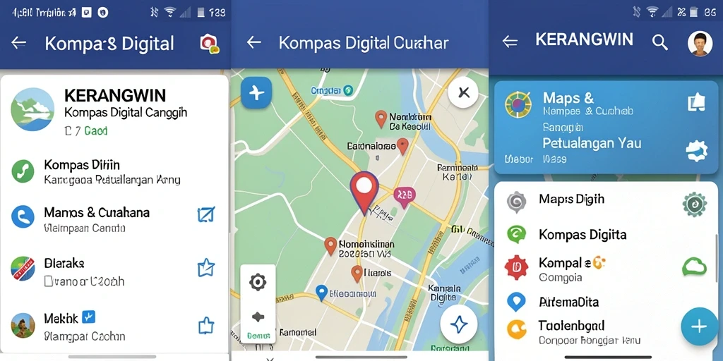 Tampilan antarmuka KERANGWIN yang modern dan intuitif.
